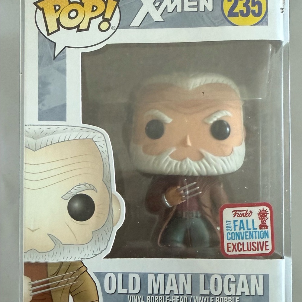 Funko Pop! Old Man Logan Gray and Black Vinyl Figure